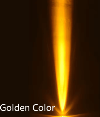 Uplift Curations Outdoor LED Wall Spotlight Waterproof AC110V 220V Colored Beam Landscape Lighting golden 5w