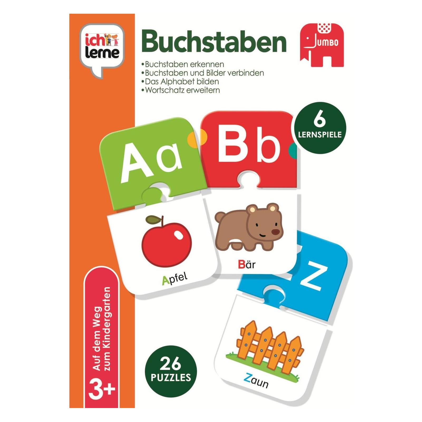 Jumbo Ich lerne Buchstaben (Deutsch, 2 - 5 Jahre) (19548)
