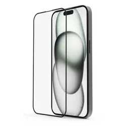 HAMA Schutzglas "Extreme Protect" für Apple iPhone 15, Montagehilfe