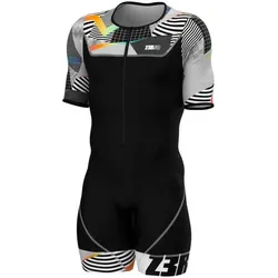 Z3R0D, Herren, Velotrikot, Start (XXL), Mehrfarbig, XXL
