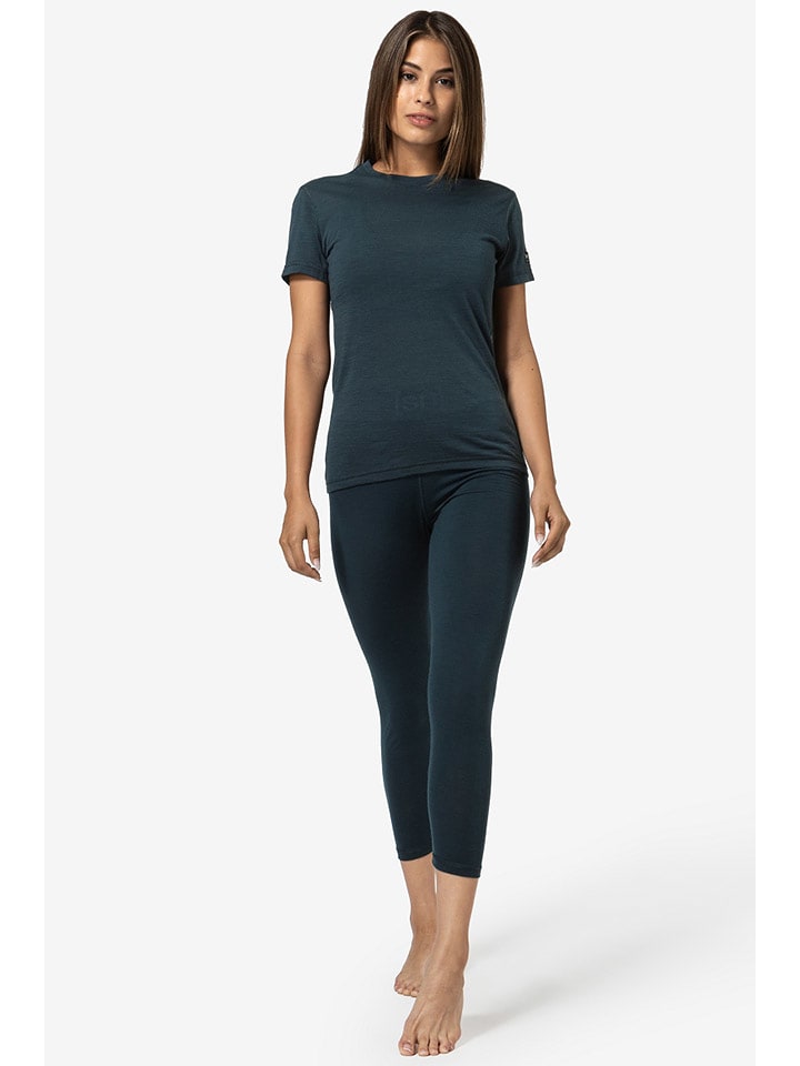 super.natural Funktionsshirt "Sierra 140" in Dunkelblau - L