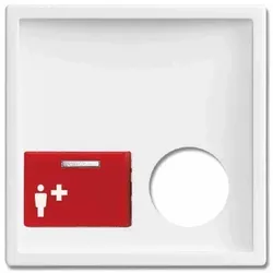 Busch-Jaeger Klinik Zentralscheibe, studioweiß, geeignet als Zentralplatte