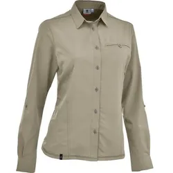MAUL Damen Bluse Hochalm UV50 - SP - 1/1 Bluse, Größe 36 in Grau Grau