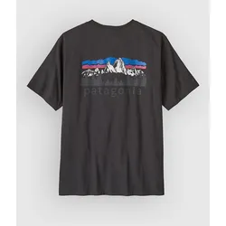 Patagonia Fitz Roy Foothills T-Shirt ink black Gr. XL