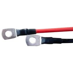ECTIVE H07V-K Batteriekabelsatz 10mm2 rot/schwarz M8/M8 1 Meter