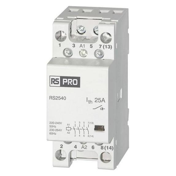 RS PRO Leistungsschütz 230 V-Spule, 440 V / 25 A 2,2 kW (R25-40 230)
