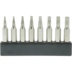 DONAU MBS68 - Bit-Satz, 8-teilig TORX (TX) mit Loch