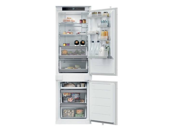 Haier Einbaukühlgefrierkombination ID Titanium 2 HBQW5518D, 177,2 cm hoch, 54 cm breit, Humidity Zone: Obst, Gemüse und Salat 2x länger frisch halten