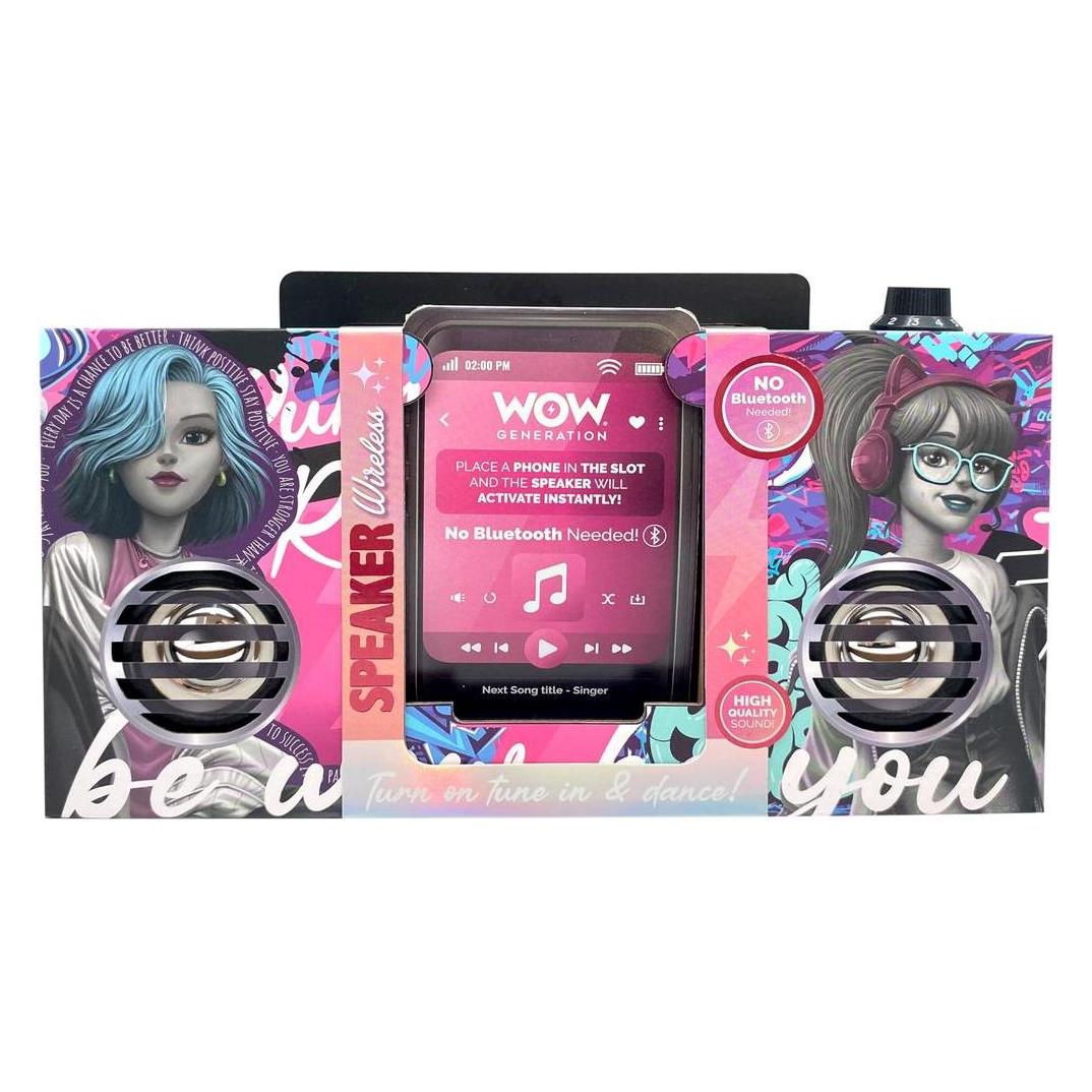 Kids Euroswan Głośnik Przenośny Bezprzewodowy Mocny Indukcyjny na Telefon Smartfon WOW / WOW Generation / WOW00122 (1 Stk.) (KIDS)