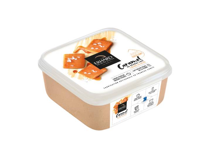 Erhard Crème glacée caramel au beurre salé - 450 g