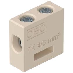 OBO Bettermann 7205702 TK 06 Keramikklemme flexibel: - starr: 6-6 mm² Polzahl: 1 5 St.