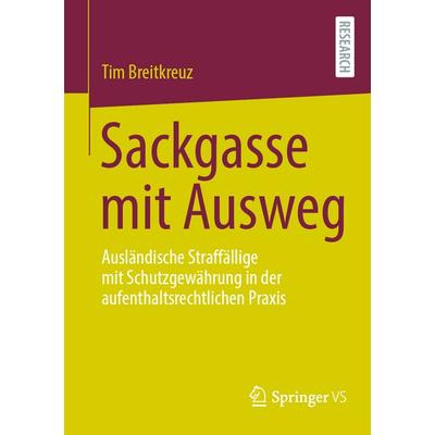 Sackgasse mit Ausweg, Taschenbuch von Tim Breitkreuz, Springer Fachmedien Wiesbaden GmbH, 978-3-658-47247-4