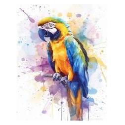 Koh-i-Noor Malen nach Zahlen 40x50cm Papagei (65455367)