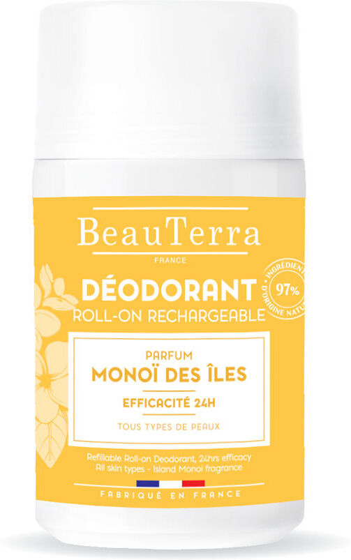 Beauterra Monoï déodorant roll-on 50 ml