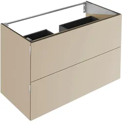 KEUCO EDITION 11 ART Waschtischunterschrank, 2 Frontauszüge, 1200x700x490mm, 32512521200, Korpus/Front: Sand Lack Seidenmatt / Sand Lack Seidenmatt