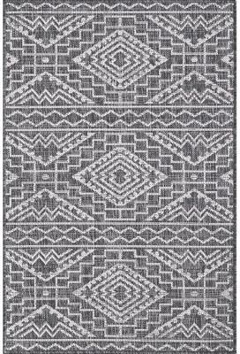 Domani Pyramids Chevron Indoor/ Outdoor Rug