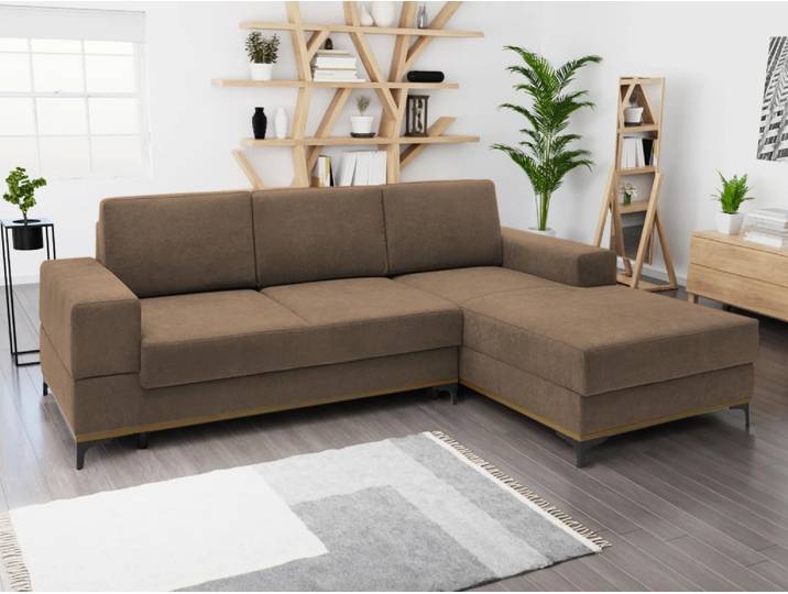 Angebot Braune Ecksofa SPARK II. Qualität Variante: Rechte Ecke