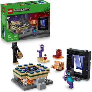 LEGO Minecraft 21584 Reise durch Nether und Endportal, ab 7 Jahre, 192 Teile