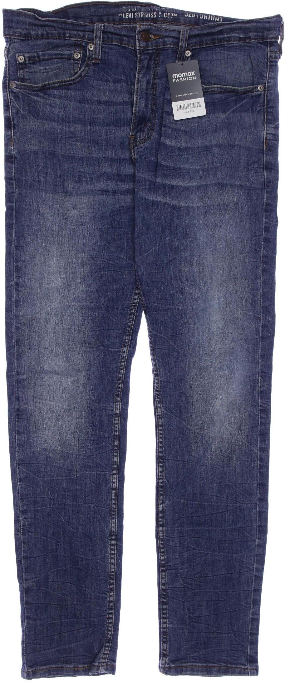 Signature by Levi Strauss & Co. Herren Jeans, Blau, Gr. W34, Elasthan / Baumwolle - Second Hand