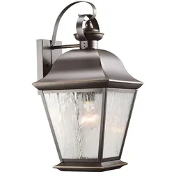 Elstead Lighting, Gartenbeleuchtung, Elstead Aussen-Wandleuchte MOUNT VERNON (E27, IP44)