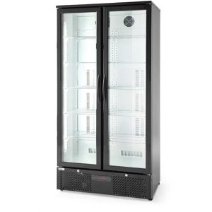 Arktic Getränkekühlschrank 233931, mit Glastür, abschließbar, zweitürig, mit 10 Ablagen, 477 Liter, 90 x 182 cm