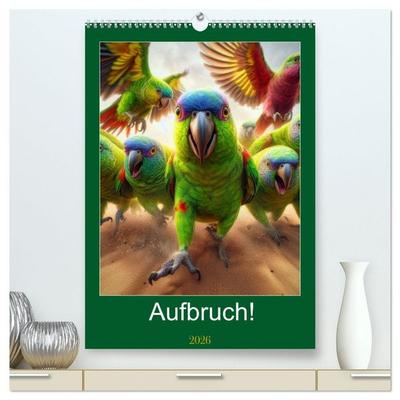 Aufbruch! (hochwertiger Premium Wandkalender 2026 DIN A2 hoch), Kunstdruck in Hochglanz