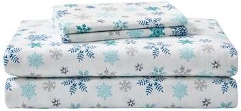 Eddie Bauer Printed Cotton Flannel Sheet Set