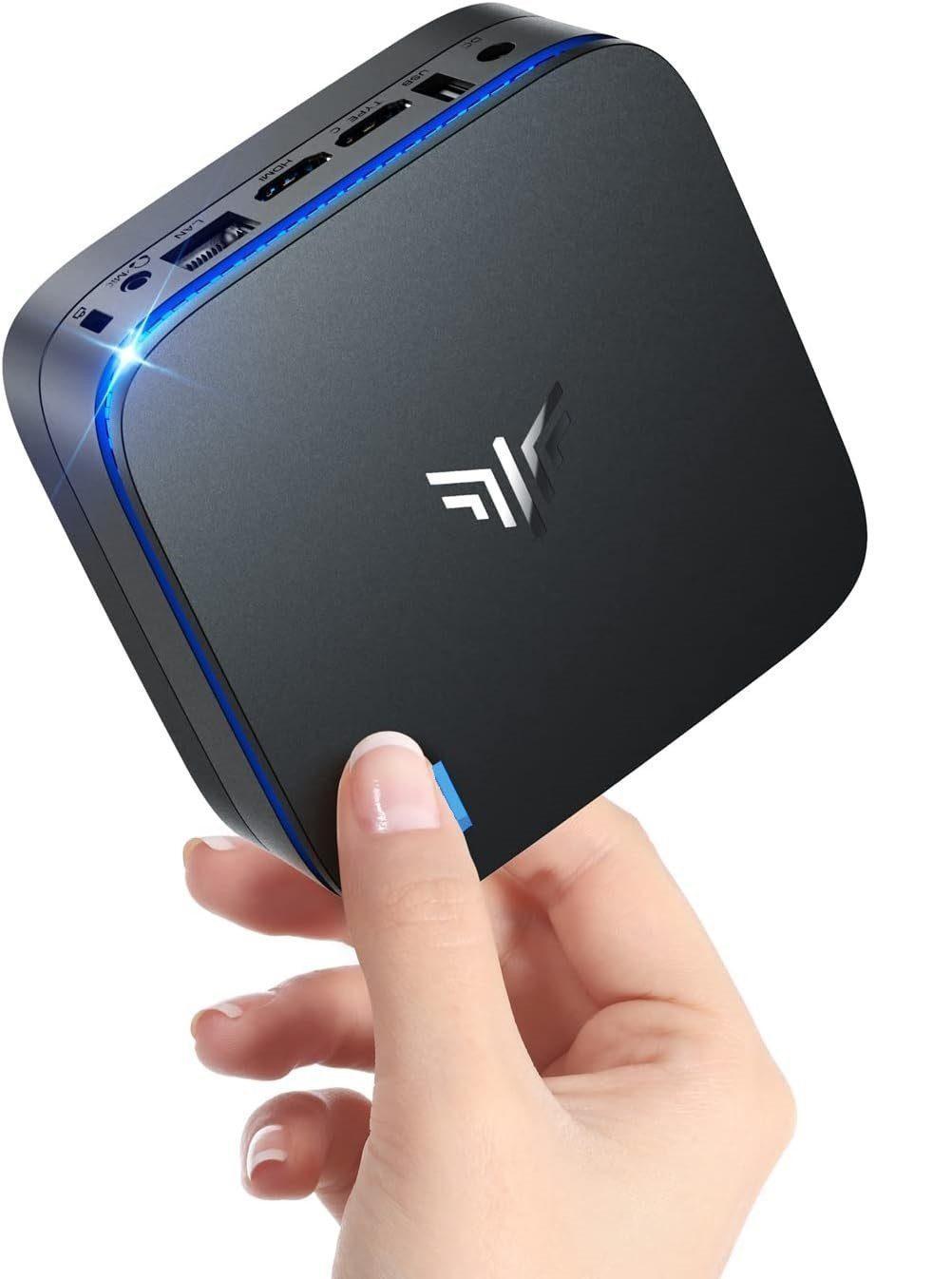 NiPoGi Business Windows 11 Computer Mini Pc Office HomeOffice Pc Mini-PC (Adler 95, Adler Lake Graphics, 8 GB RAM, 256 GB SSD, Luftkühlung)