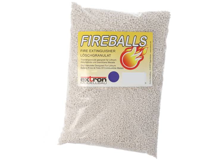 Fireballs - Blusgranulaat lithium batterijen - 5 liter - MPA getest