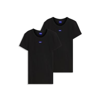 HUGO "Easy Tee" mit HUGO Aufnäher