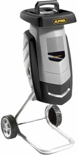 Alpina ACH 2.2 - Broyeur électrique - Avec sac de ramassage et lames réversibles