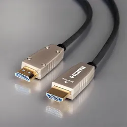 celexon UHD Optical Fibre HDMI 2.0b Active Kabel 25m, schwarz