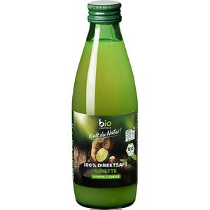 BioZentrale Zitronensaft Limette Direktsaft, BIO, 100% Fruchtgehalt, 250 ml