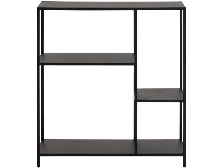 AC Design Furniture Wandregal AC Design Schwarz Stahl B 79.5 T 30 cm - Wandregal