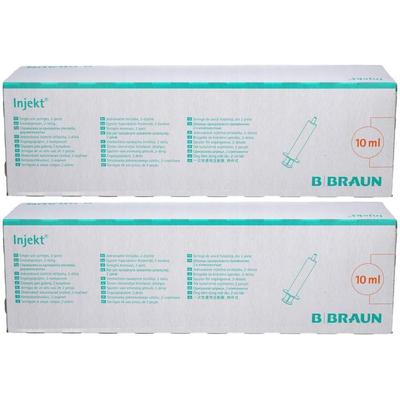 Injekt Solo Spritze 10 ml Luer 2x 2x100x10 Spritzen
