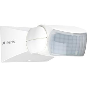 Steinel Bewegungsmelder IS 1 Infrarot, 120°, 10 m, innen + außen IP54, weiß