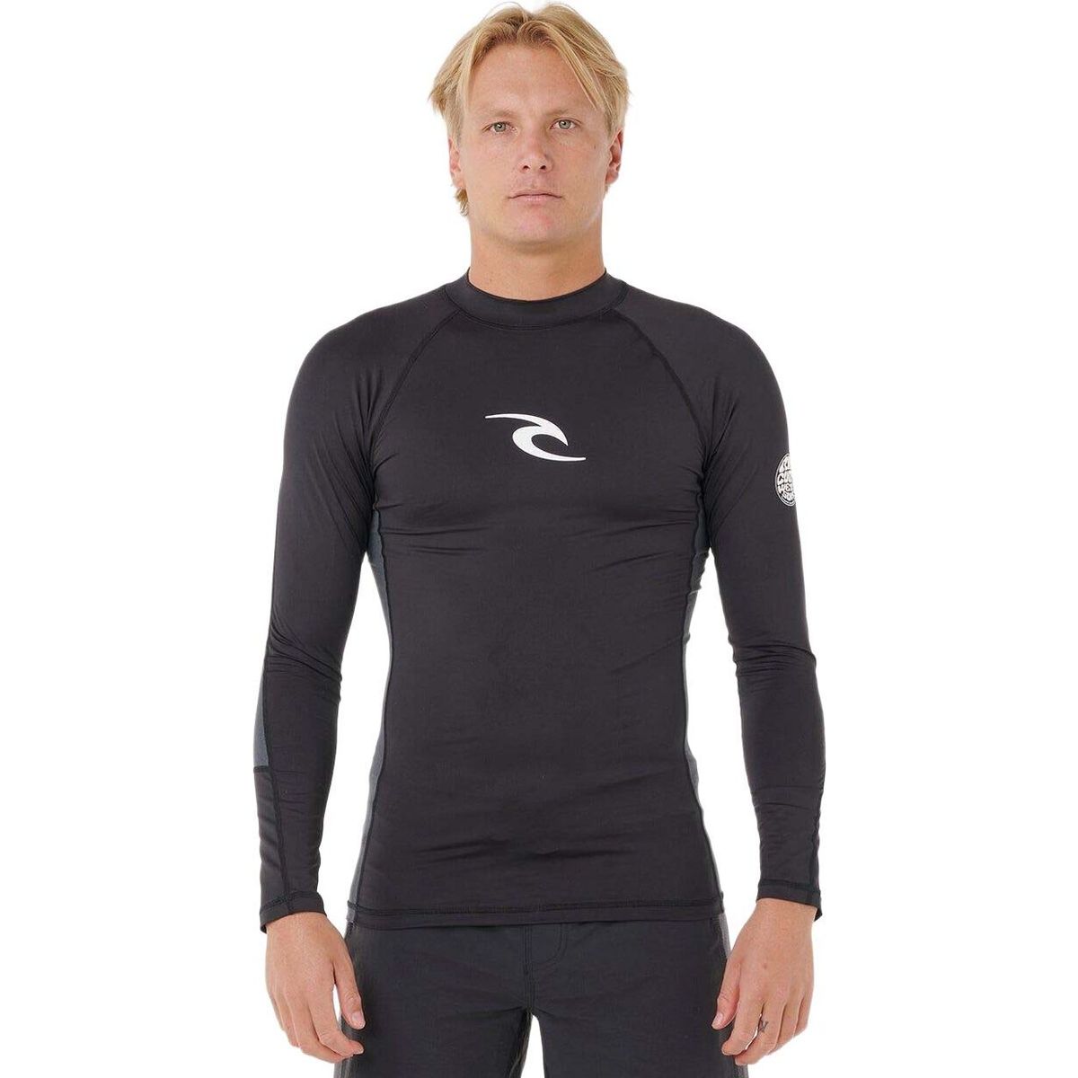 RipCurl Waves UPF Perf Long Sleeve black (0090) L 16FMRV-0090-L