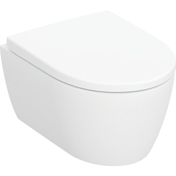 Geberit iCon Set Wand-WC mit WC-Sitz, Rimfree 502381JT1