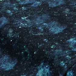 Baumwoll-Jersey "Weltall" mit Elasthan, blau-color