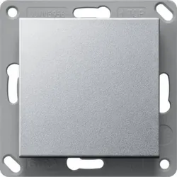 Gira Funk-Wandsend. batterielos 1-fach Aluminium 242126