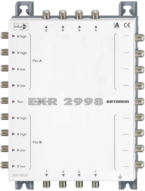 Kathrein Commutateur multiswitch en cascade EXR 2998 (20510020)