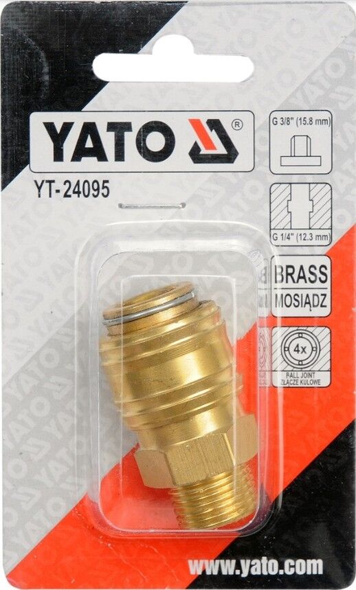 YATO YT-24095 Connector, compressed air line