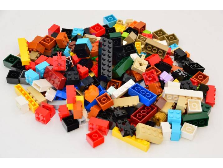 LEGO® LEGO® Steine Hochsteine Bunt Gemischt NEU! Menge 800 Spielbausteine