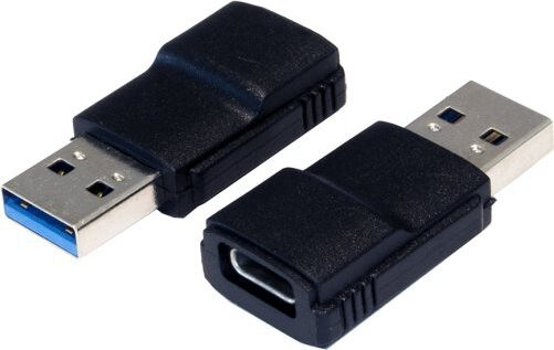 EXSYS EX-47991 USB 3.0 Type A naar USB 3.1 Type C Adapter, zwart