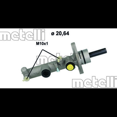 METELLI Hauptbremszylinder 05-1206 für TOYOTA