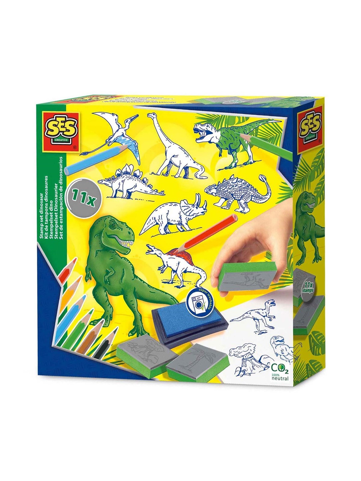 SES Creative Stamp Set Dino