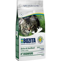 BOZITA Cat Active & Sterilised Grain Free Lamm 10 kg