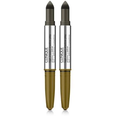 Clinique High Impact Shadow Play + Definer - Mixed Greens 1,9g x2 2x1,9 g Make up