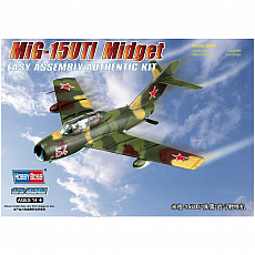 Hobby Boss - MiG-15UTI Midget - Easy Assembly Kit - 1:72 - 43 Teile 309504
