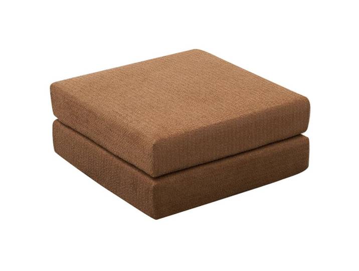 Bettsofa Foldbar Braun Fabric: 100 Prozent CHENILLE B 95 T 95 cm - Material: Fabric: 100% CHENILLE - Bettsofa